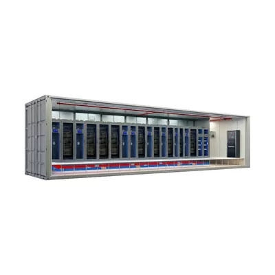 kaufen Kaltplatte in Reihe Hyperskalacontainer Datenzentrum 42U 50kW online manufacture