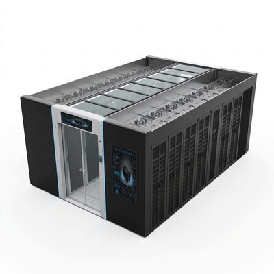 buy 14 Cabinet Modular Data Center 120K Tower Modular UPS Room-Level Cooling 4800x3600x2000mm online manufacture