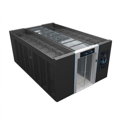 buy Custom Modular Data Center Up to 48 Cabinets 500kVA 2N Redundancy Air Water Chilled Cooling ODM online manufacture