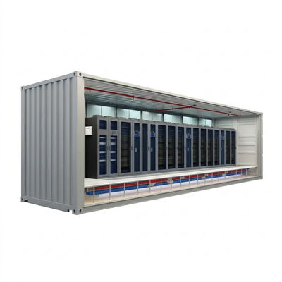 Acquistare Data Center Container 40ft a Piastra Fredda 720kW Raffreddamento a Liquido In-Row CDU 12 Rack ODM online manufacture